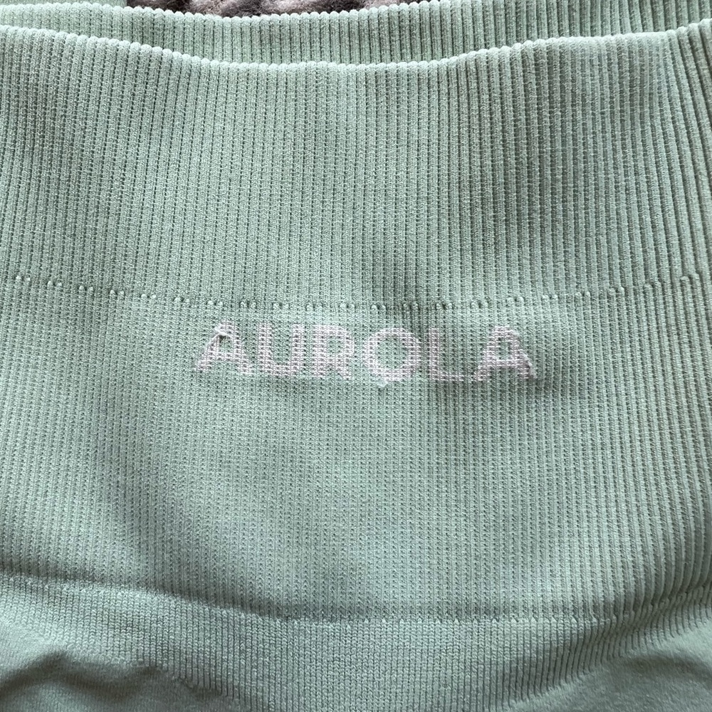 Aurola Pastel Green Leggings - Picture 2 of 8